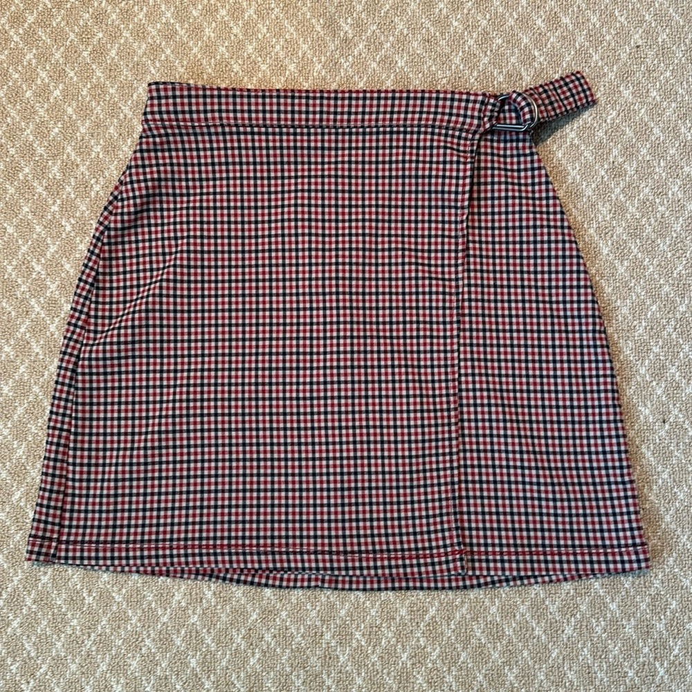 Hollister faux wrap skirt